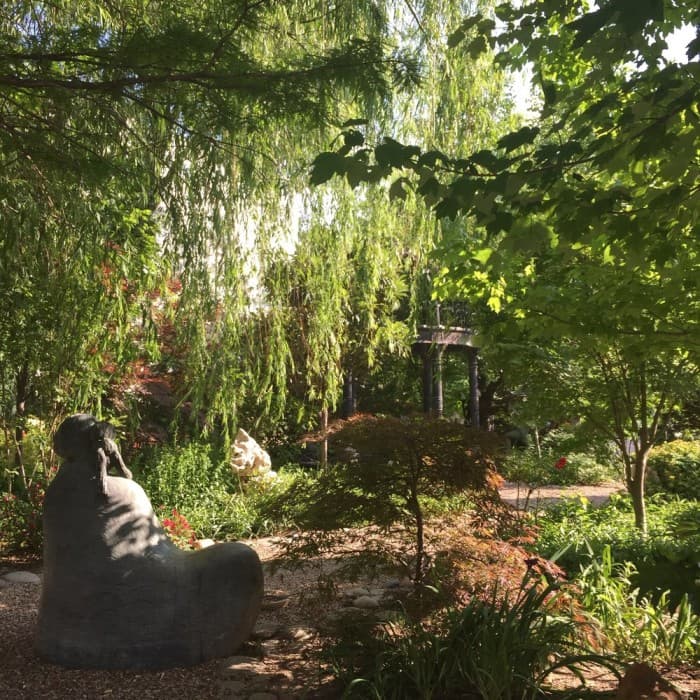 Dragon Park garden at Select Salon Dallas